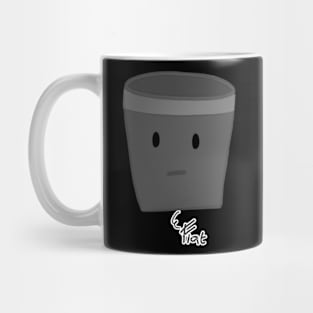 character pot expression flat Mug